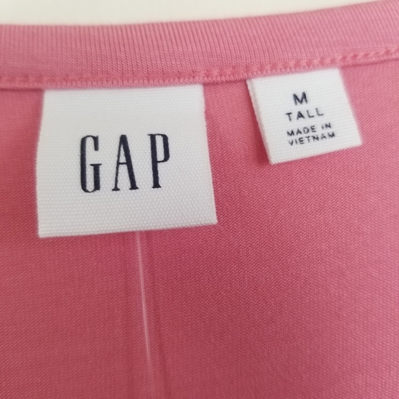 Gap Sleeveless V-Neck Tank Dress Size Medium Tall NWT - Picture 3 of 4